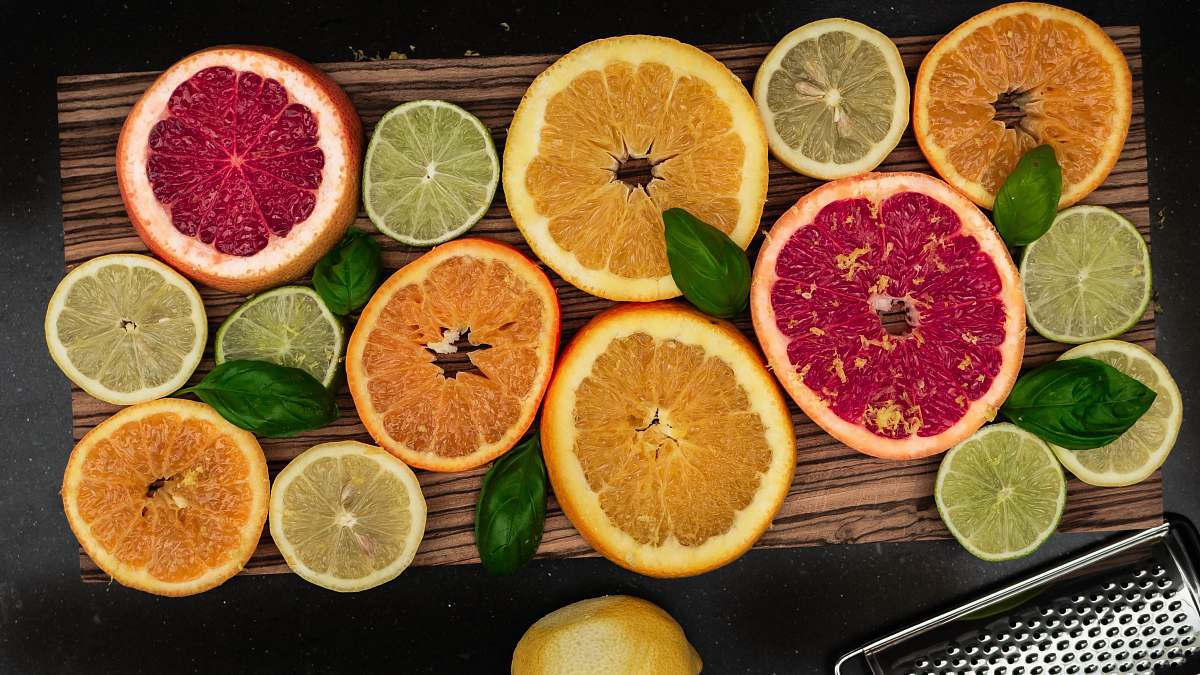 citrus fruit assorted sliced limes fruit